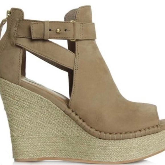 UGG JOLINA WEDGE / TAN - Picture 1 of 6